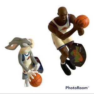 Two Space Jam Figures